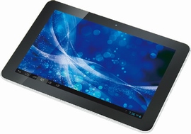 サードウェーブデジノスが発売した10.1インチAndroid タブレット「Diginnos Tablet DG-Q10SR3」（写真：同社発表資料より）