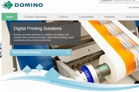 ブラザー工業は、英国の産業用プリンティング企業Domino Printing Sciencesを買収する。写真は、Domino社のWebサイト。