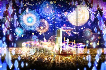 あべのハルカスで世界初のイベント！地上300mからの「夜景×3Dプロジェクションマッピング」