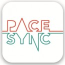 「Pace Sync」（ペースシンク）のアプリアイコン（電通の発表資料より）