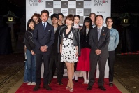 渋谷ファッションウィークで屋外ショー開催　夜の神社を舞台に日本ファッションを発信
