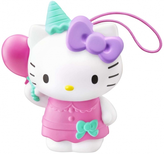 「ハローキティ」おもちゃ例（日本マクドナルド発表資料より ©1976, 2015 SANRIO CO., LTD. APPROVAL NO. G552298)