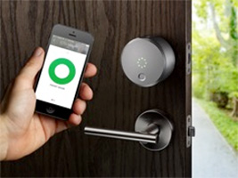 「August Smart Lock」（KDDIの発表資料より）