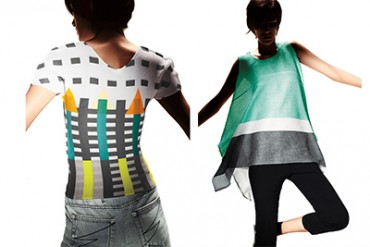 ミー イッセイ ミヤケの新作アイテム - 爽やかなシースルークレープや、サーフボード柄Tシャツ登場