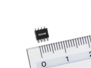 ローム株式会社が発表した、世界初となるSiC-MOSFET駆動用のAC-DCコンバータ制御IC「BD7682FJ-LB」。AC-DCコンバータシステムの劇的な省電力化、小型化に貢献する。 ローム株式会社が発表した、世界初となるSiC-MOSFET駆動用のAC-DCコンバータ制御IC「BD7682FJ-LB」。AC-DCコンバータシステムの劇的な省電力化、小型化に貢献する。