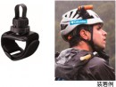 ヘルメット、ゴーグル、リュックなどの装着例（パナソニックの発表資料より）