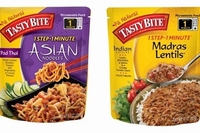 カゴメが買収するPBI社が米国で展開する「Tasty Bite」ブランド商品の一例（写真：カゴメの発表資料より）
