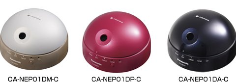 車載ナノイー発生機「CA-NEP01DM-C」、「CA-NEP01DP-C」、「CA-NEP01DA-C」 （パナソニックの発表資料より）