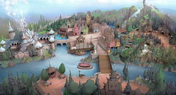 東京ディズニーシー「北欧」をテーマにした新テーマポート（オリエンタルランド報道資料より）