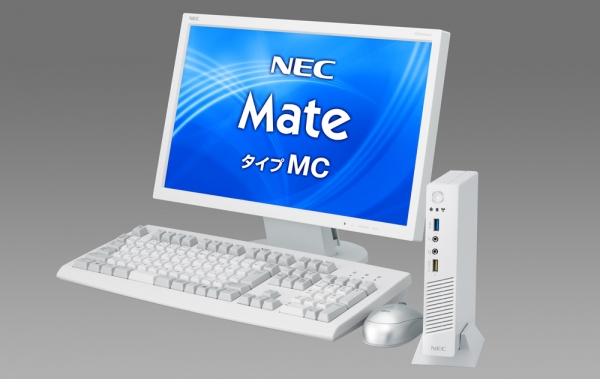 NECが発売するビジネス向け超小型デスクトップPC「Mate タイプMC」（写真提供：NEC）