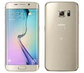 ソフトバンクの夏モデルスマートフォン「Galaxy S6 edge」（写真：ソフトバンクモバイル発表資料より）