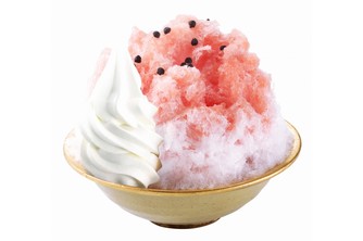 コメダ新作かき氷『すいか』（コメダ発表資料より）
