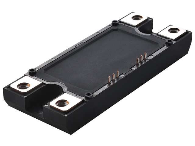 ロームが開発したトレンチ構造SiC-MOSFET。量産中のプレーナー型SiC-MOSFETに比べ、オン抵抗を約50%低減し、スイッチング性能の向上も実現。SiCパワーデバイスを次のステージに導く技術として期待が高まる。
