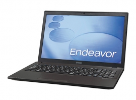 エプソンダイレクトの15.6型高性能ノートPCの新モデル「Endeavor NJ5970E」（写真提供：セイコーエプソン）