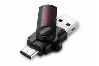 「サンディスク デュアル USB ドライブ Type-C」外観（写真：サンディスク発表資料より）