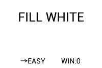 頭が固い人は、このアプリはできないかも - Android アプリ 「FILL WHITE」