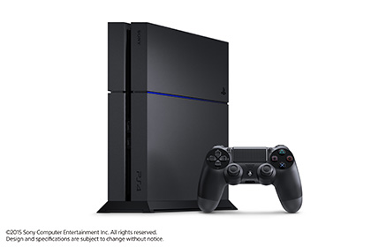 新型PS4（ジェット・ブラック）（写真：ソニー・コンピュータエンタテインメント発表資料より）