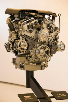 3.6リッターV6 ツインターボエンジン© General Motors（GMジャパンの発表資料より）