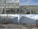 精米工場建設の様子（サタケの発表資料より）