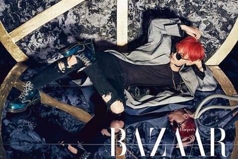 ファッション雑誌『Harper's BAZAAR』韓国版は今月23日午後、公式SNSに同誌7月号に掲載されたG-DRAGONのグラビアをアップした。写真：Harper's BAZAAR