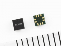 業界最高精度と最小消費電流で方位を検出する、ロームの新型地磁気センサ。インドアナビやARへの応用など、新しいモバイルサービスの期待が高まる。