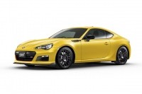 富士重のスポーツカー「SUBARU BRZ」をベースとした「SUBARU BRZ tS」を300台限定で2015年6月30日から発売した。限定車専用色のサンライズイエローは100台限定