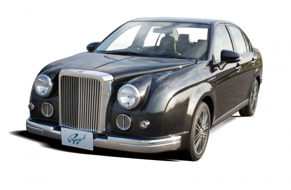 光岡自動車がマイナーチェンジして発売するミディアムクラスセダン「Ryugi」（写真提供：光岡自動車）