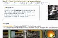 伊藤忠商事は、フランスの植物油製造・販売会社「Provence Huiles」に資本参加する。写真は、Provence社の親会社Webサイト上のProvence社紹介ページ。