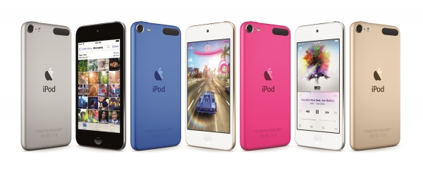 新型のiPod touch（写真提供：アップル）