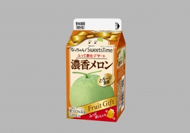 『なっちゃん！Sweets Time 濃香メロン -Fruit Gift-』（雪印メグミルク発表資料より）