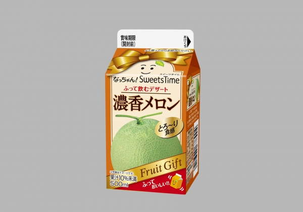 『なっちゃん！Sweets Time 濃香メロン -Fruit Gift-』（雪印メグミルク発表資料より）