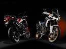 CRF1000L Africa Twin（左:DCTタイプ 右:ABSタイプ） （本田技研工業の発表資料より）