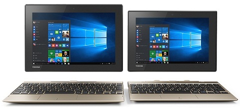 10.1型「dynabook N40」（左）、8.9型「dynabook N29」 （東芝の発表資料より）