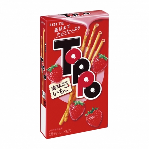 『トッポ〈恋味いちご〉』（ロッテ発表資料より）