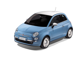 「Fiat 500」の限定車「Fiat 500 Vintage」 （FCAジャパンの資料より）