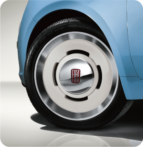 「Fiat 500」の限定車「Fiat 500 Vintage」 （FCAジャパンの資料より）