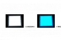 塗布型有機EL照明の調光・調色型パネル（三菱化学の資料より）