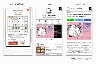 公式ファンクラブ『We Love MOOMIN』（ネオス発表資料より）