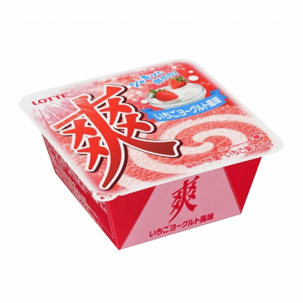 『爽　いちごヨーグルト風味』（ロッテ発表資料より）
