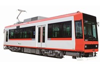都電荒川線の新型車両8901号（東京都交通局の発表資料より）