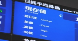 １０月第１週（２日金曜日まで）の日経平均週足チャートは、今年８月のチャイナショックで下げたとき以来の、『首吊り足』が出現した。