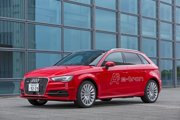 アウディ ジャパンが年内に発売するアウディ ブランド初のプラグインハイブリッド（PHEV）モデル、「Audi A3 Sportback e-tron」（写真提供：アウディジャパン）