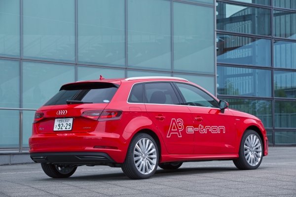 アウディ ジャパンが年内に発売するアウディ ブランド初のプラグインハイブリッド（PHEV）モデル、「Audi A3 Sportback e-tron」（写真提供：アウディジャパン）