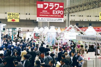 「第12回国際フラワーEXPO」開催　ファッション業界人の来場が増加