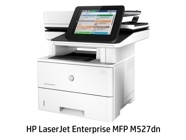 「HP LaserJet Enterprise MFP M527dn」外観（写真：日本HP発表資料より）