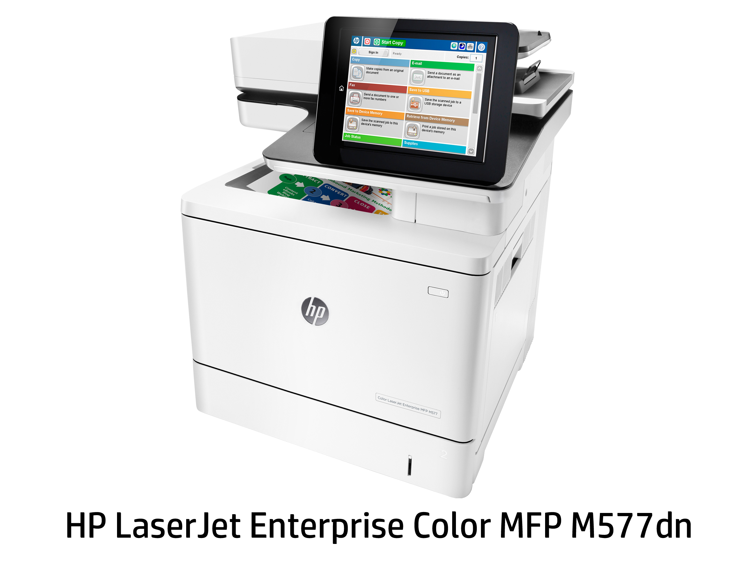 HP LaserJet Enterprise Color MFP M577dn（日本HP発表資料より）