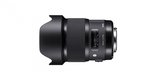 「SIGMA 20mm F1.4 DG HSM」外観（写真：シグマ発表資料より）