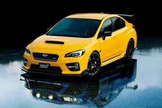 スバルテクニカインターナショナルが受注を開始した「S207 NBR CHALLENGE PACKAGE YELLOW EDITION」（サンライズイエロー）（写真提供：富士重工業）