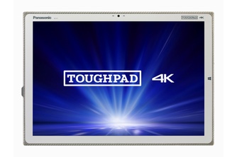 20型4K液晶ディスプレイを搭載した法人向けタブレットPC「TOUGHPAD （タフパッド）4K」（写真提供：パナソニック）
