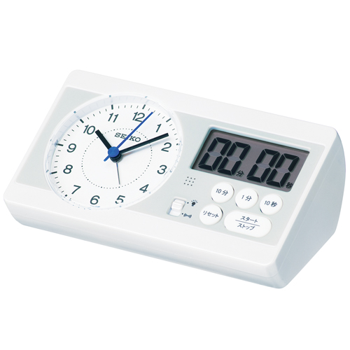 セイコークロックが11月20日に発売する、学習用の置き時計「STUDY TIME（スタディタイム）」（写真：同社発表資料より）